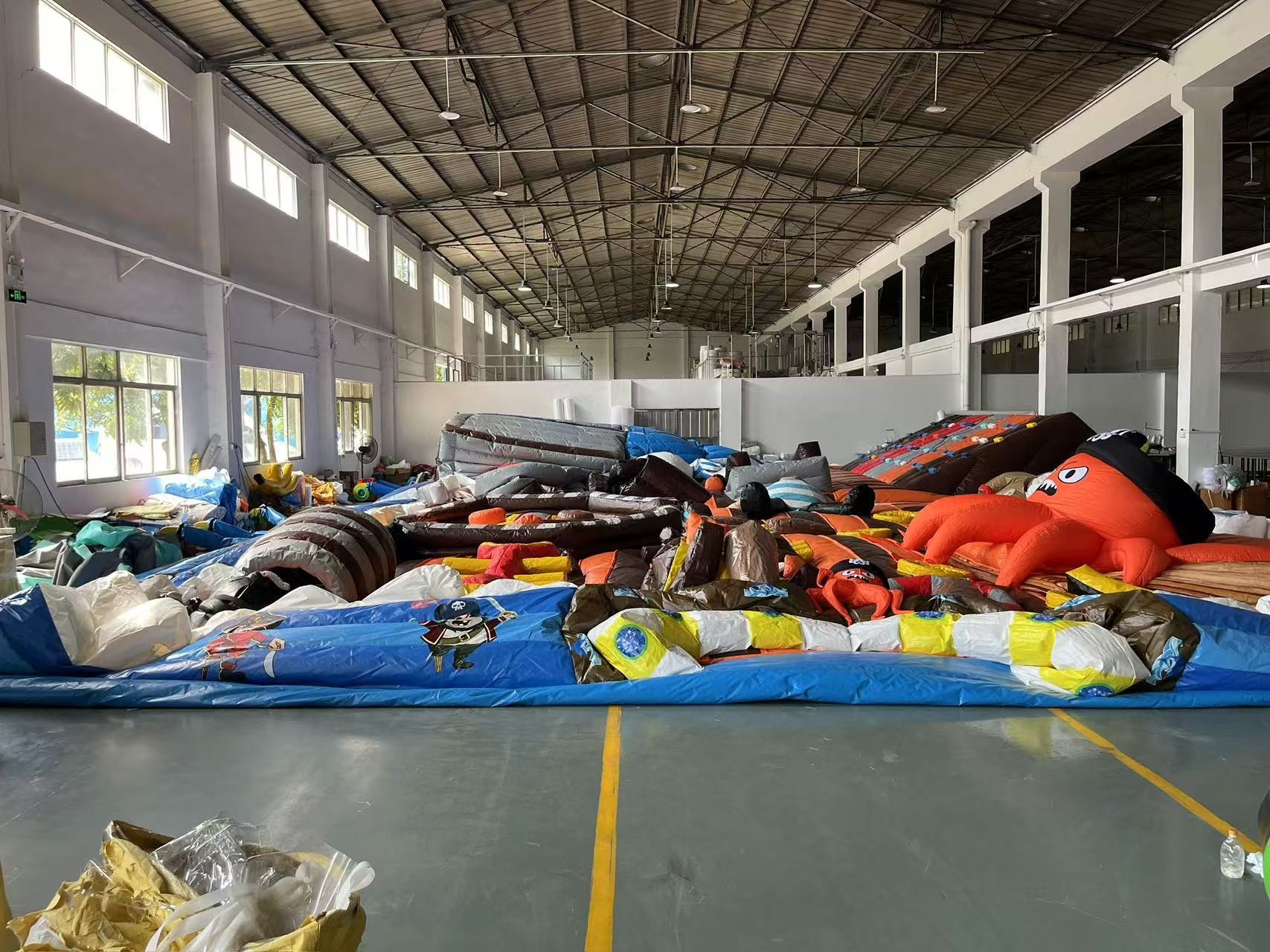 Guangzhou Kule Amusement Equipment Co.,Ltd línea de producción de fábrica