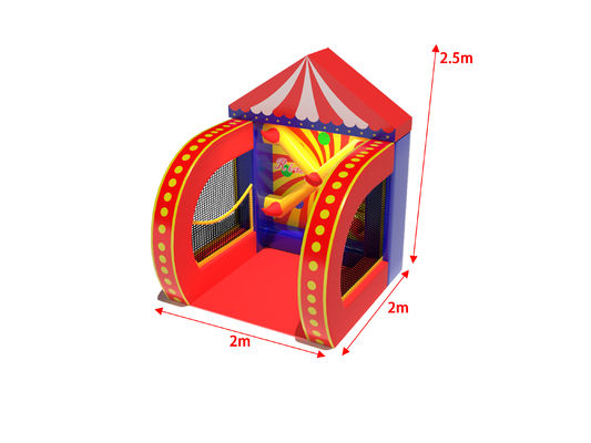 Juegos inflables de lanzamiento de anillos Actividades de carnaval para el parque infantil