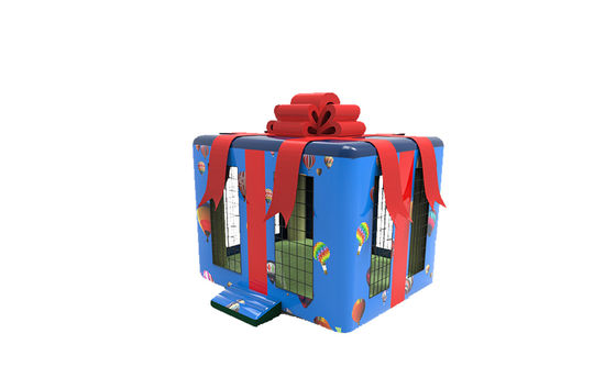 Caja de regalos Casa de rebote inflable de grado comercial para niños