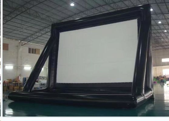 Alquiler de pantalla de película inflable de tamaño personalizado para casa de fiesta