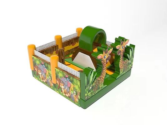 Parque temático de jirafas para niños desarrollo físico