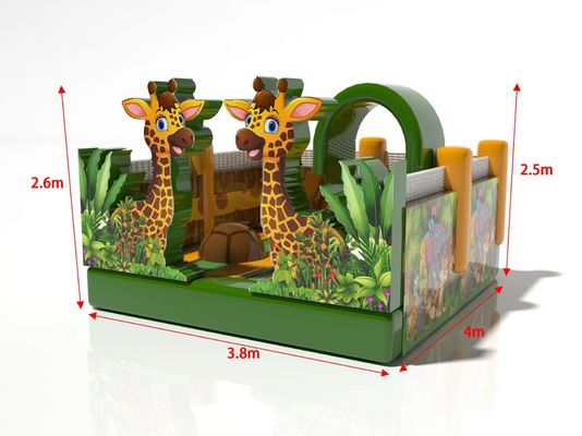 Parque temático de jirafas para niños desarrollo físico