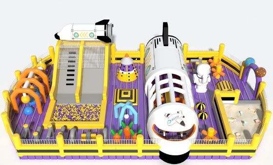 Gran Parque Temático de Aviones Szie Inflatable Jardín de juegos del Castillo Balón