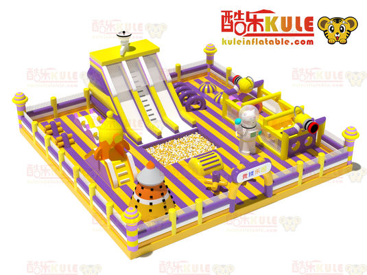 Parque temático Rocky Alien Inflable Inflable Castillo de Salto a la venta