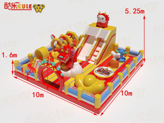 Casco de salto inflable para niños