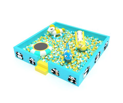 Niños Pequeños Lugar de juegos interior suave con bolas del océano Pequeños juguetes