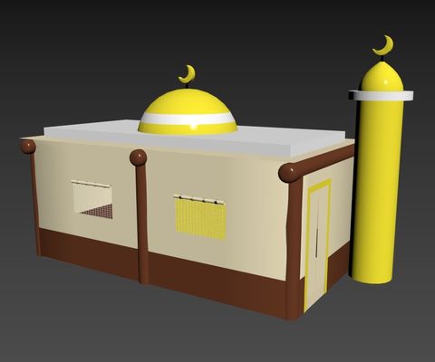 Religión Jugar de habitación de aire inflada tienda de campaña al aire libre para musulmanes