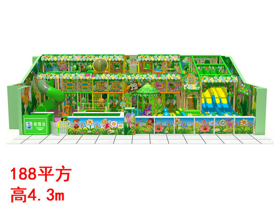 Jardín Verde Parque de juegos interior Centro de juegos para niños pequeños