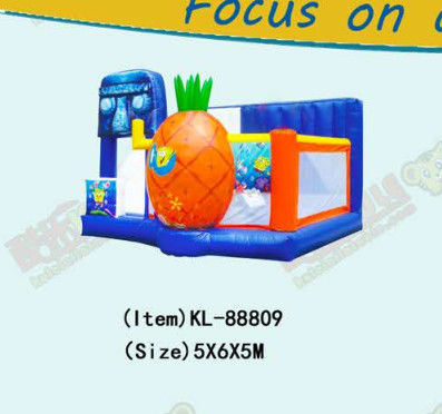 Castillo de salto inflable para el desarrollo físico de los niños