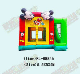 Castillo inflable de lonas con Mickey Mouse