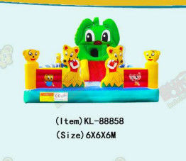 Tamaño personalizable Casa de rebote infantil Doble punto inflable