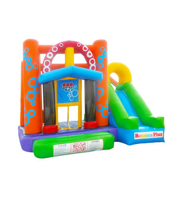 Castillos inflables para adultos con colores circulares
