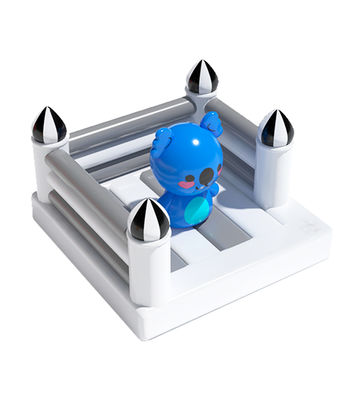 Anti-Rupture Inflatable Infantil Interiores Castillo Rebobina Doble Cosida