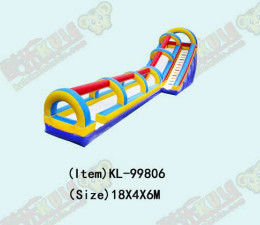 Slide de agua inflable de grado comercial grande