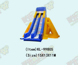 Gran tobogán inflable exterior de grado comercial para Aldult