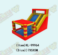 Parque de diversiones para niños Casa de salto inflable con tobogán para alquilar