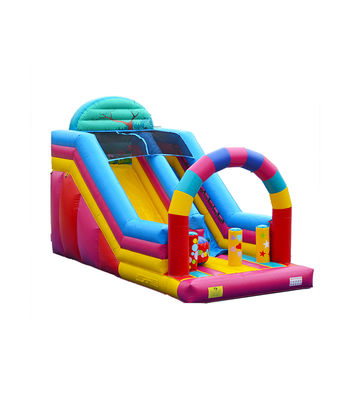 Parque de diversiones infantil personalizado tobogán inflable para alquiler