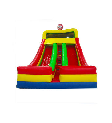 Parque de diversiones para niños Deslizador hinchable Spider Man para alquiler