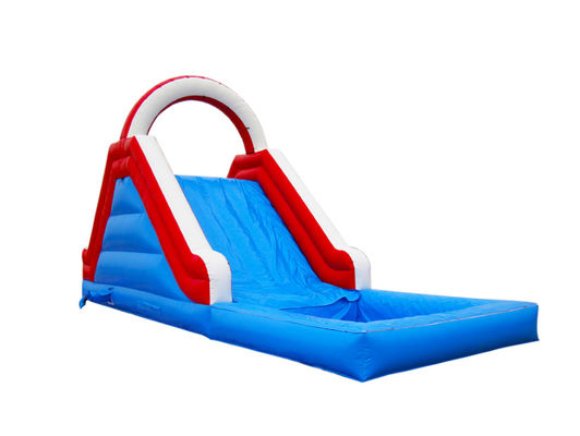 Deslizador inflable vibrante y colorido para niños
