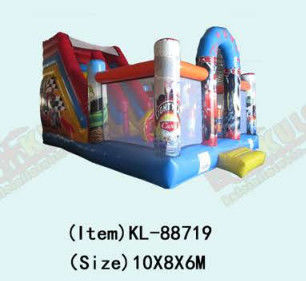 Combos inflables de automóviles para el patio de recreo comercial de niños