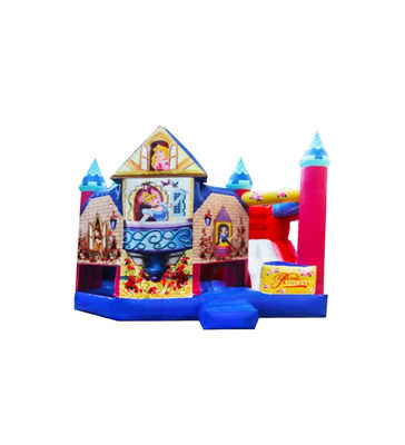 Precio de nieve Combos Salto de tobogán Niños Parque de diversiones Inflable