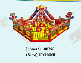 Parque de diversiones inflables para niños Carnaval Parque de juegos tobogán de alquiler
