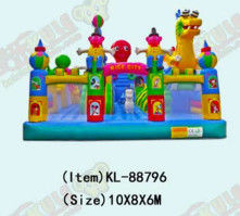 IP personalizado Colorido Parque de diversiones para niños Deslizador inflable