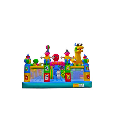 IP personalizado Colorido Parque de diversiones para niños Deslizador inflable