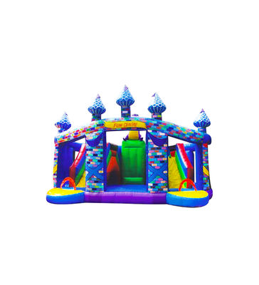 IP personalizado Colorido Parque de diversiones para niños Deslizador inflable