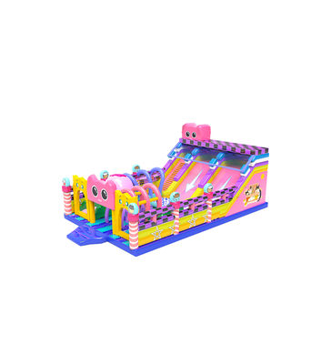 IP personalizado Colorido Parque de diversiones para niños Deslizador inflable