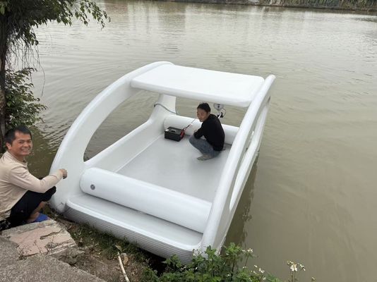 Botes de agua de PVC inflables portátiles para niños adolescentes Aldult Familia al aire libre