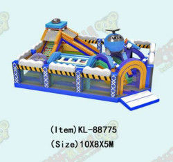 IP personalizado Colorido Parque de diversiones para niños Deslizador inflable