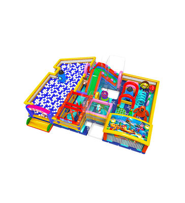 IP personalizado Colorido Parque de diversiones para niños Deslizador inflable