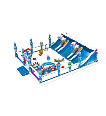 IP personalizado Colorido Parque de diversiones para niños Deslizador inflable