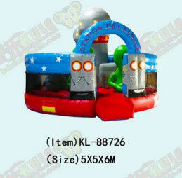 Alienígena - Estación espacial llena área de juego inflable personalizada inflable