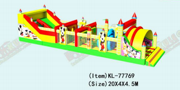 Mickey - Disfrutar de inflables decorados para niños Cheerfu área de juego