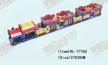 Tren de juguete de fantasía: Encendiendo los sueños juguetones de los niños con colores brillantes