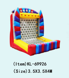 Pantalla de juego interactiva inflable vívida con diseño interactivo