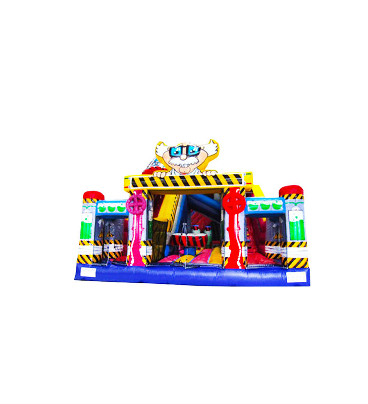 IP personalizado Colorido Parque de diversiones para niños Deslizador inflable