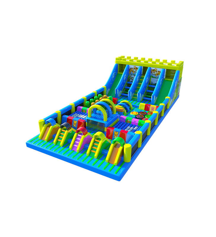 IP personalizado Colorido Parque de diversiones para niños Deslizador inflable
