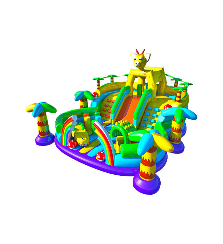 IP personalizado Colorido Parque de diversiones para niños Deslizador inflable