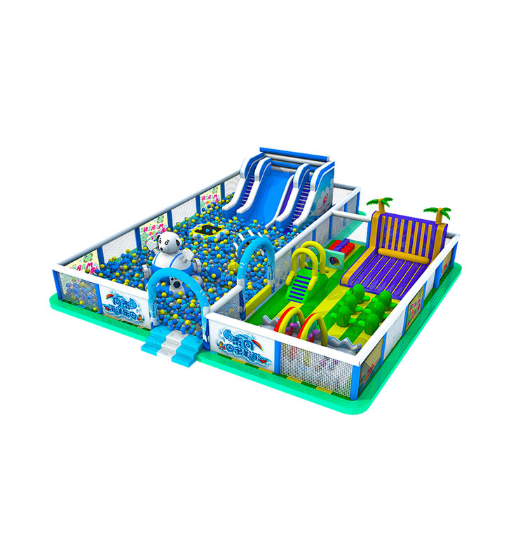 IP personalizado Colorido Parque de diversiones para niños Deslizador inflable