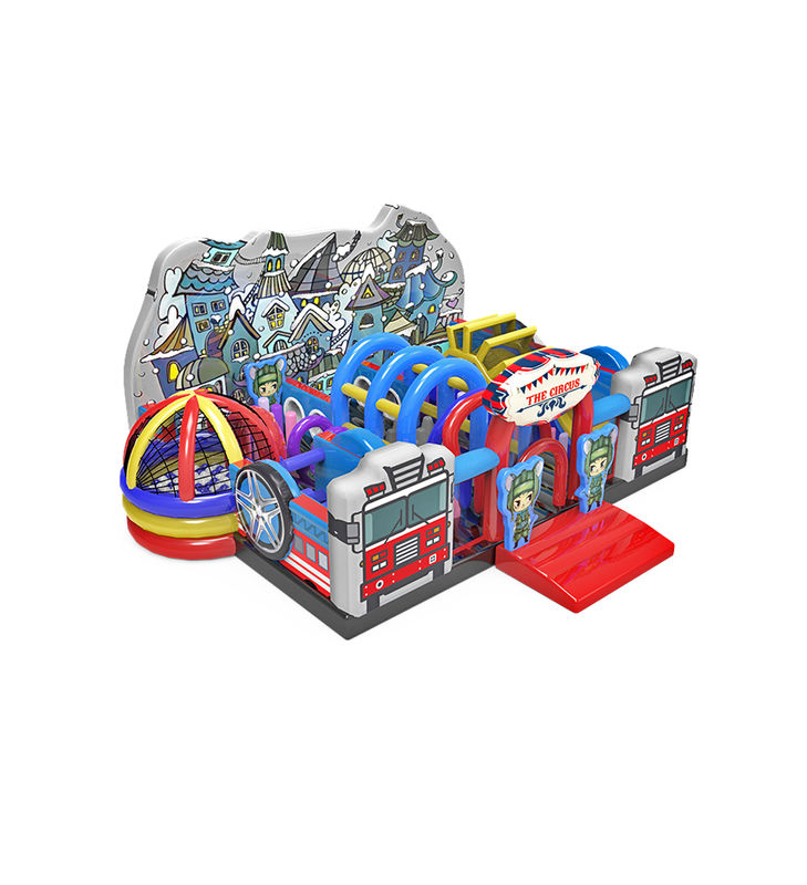 IP personalizado Colorido Parque de diversiones para niños Deslizador inflable