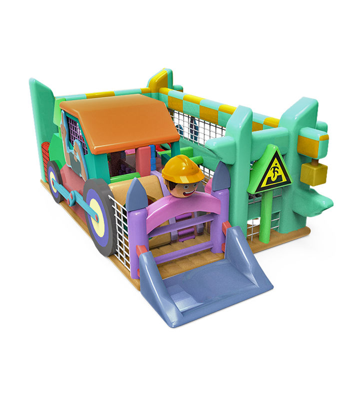 IP personalizado Colorido Parque de diversiones para niños Deslizador inflable