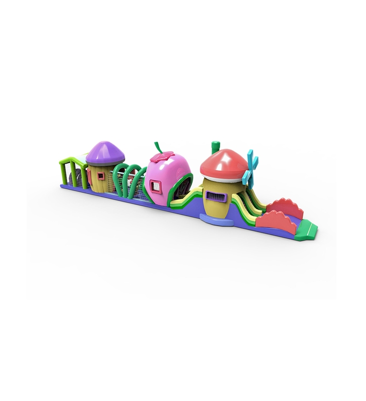 Juego Infantil con Forma de Fruta - Estructura de Juego de Frutas de Dibujos Animados Coloridas