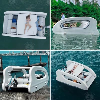 Botes de agua de PVC inflables portátiles para niños adolescentes Aldult Familia al aire libre
